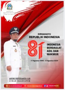 DIRGAHAYU REPUBLIK INDONESIA KE-81