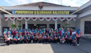 Semarak Kemerdekaan dan HKG PKK ke-54, POKJA 4 TP PKK Balecatur Gelar Senam Bersama